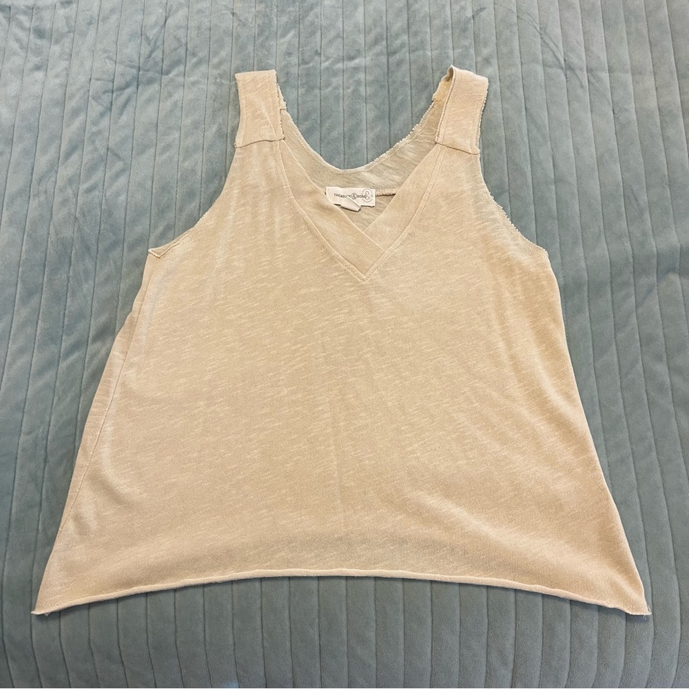 Tan tank top